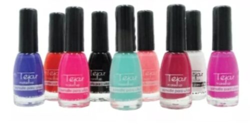 ESMALTE TEJAR X 9 ML X 10 UNI