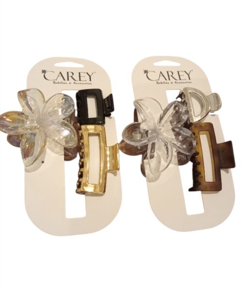 SET BROCHES MARCA CAREY X 2 BLISTER